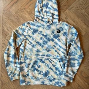 Boys Abercrombie Tie-Dye Hooded Sweatshirt, size L/XL